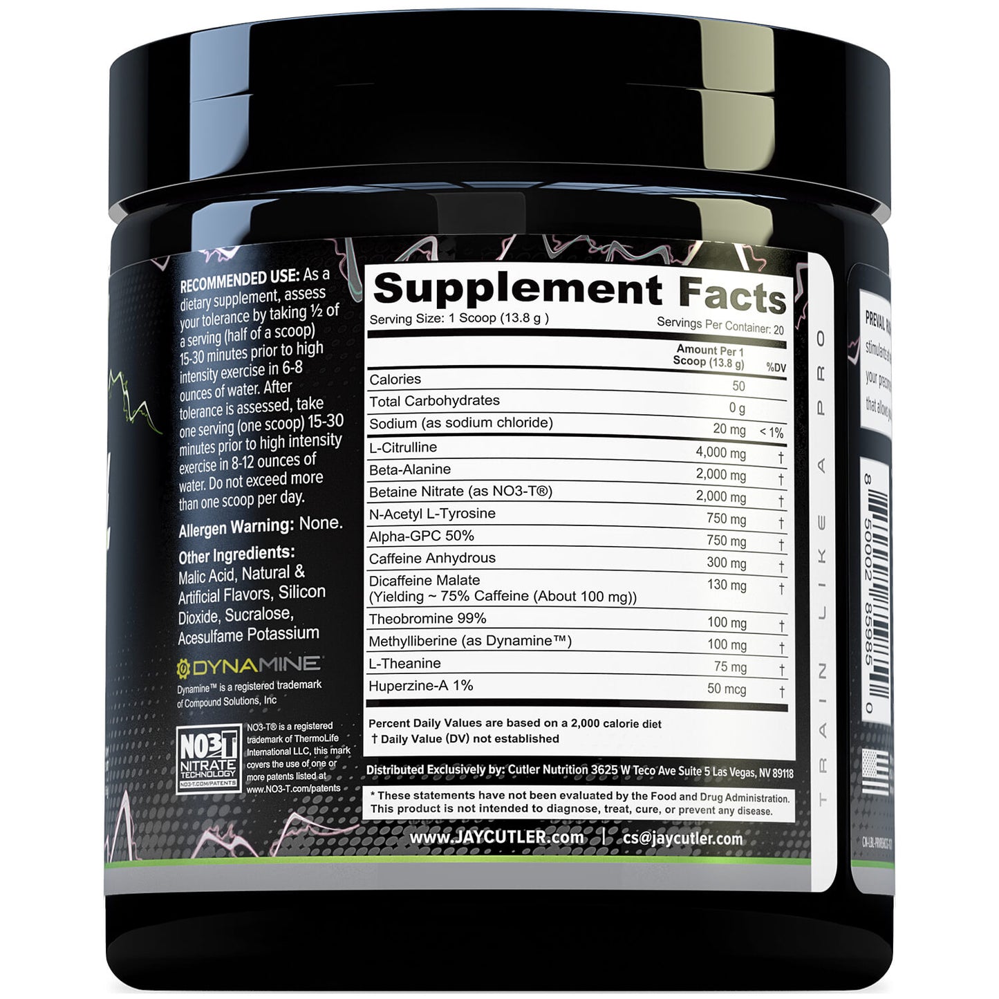 PREVAIL RUSH: PRE WORKOUT POWDER