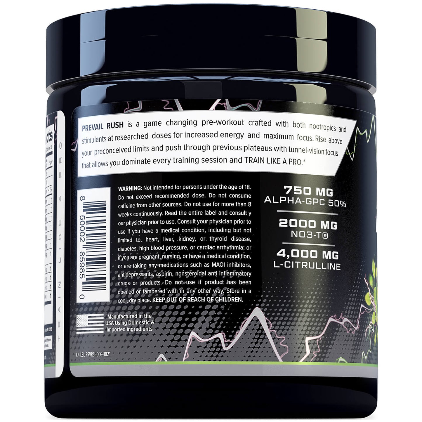 PREVAIL RUSH: PRE WORKOUT POWDER