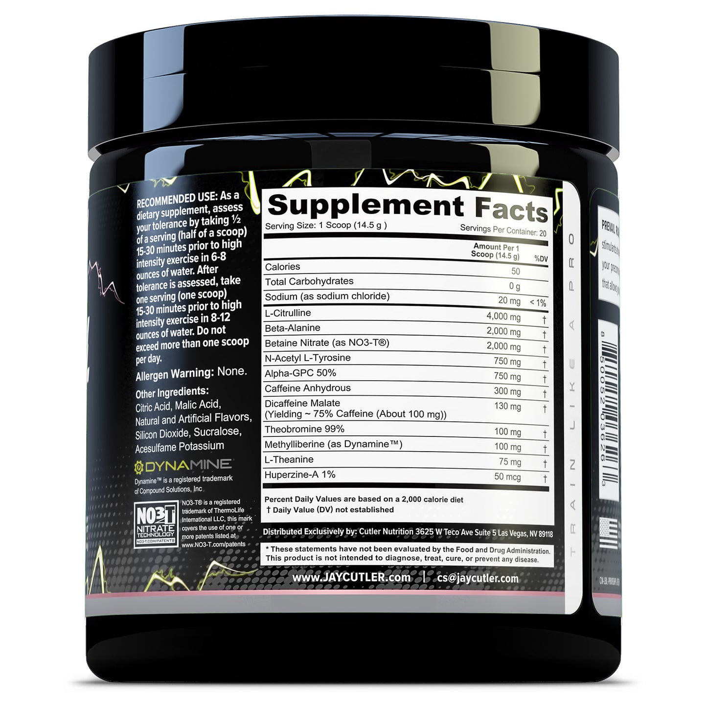 PREVAIL RUSH: PRE WORKOUT POWDER