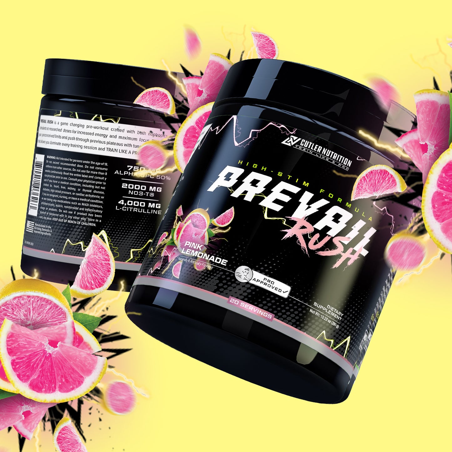 PREVAIL RUSH: PRE WORKOUT POWDER