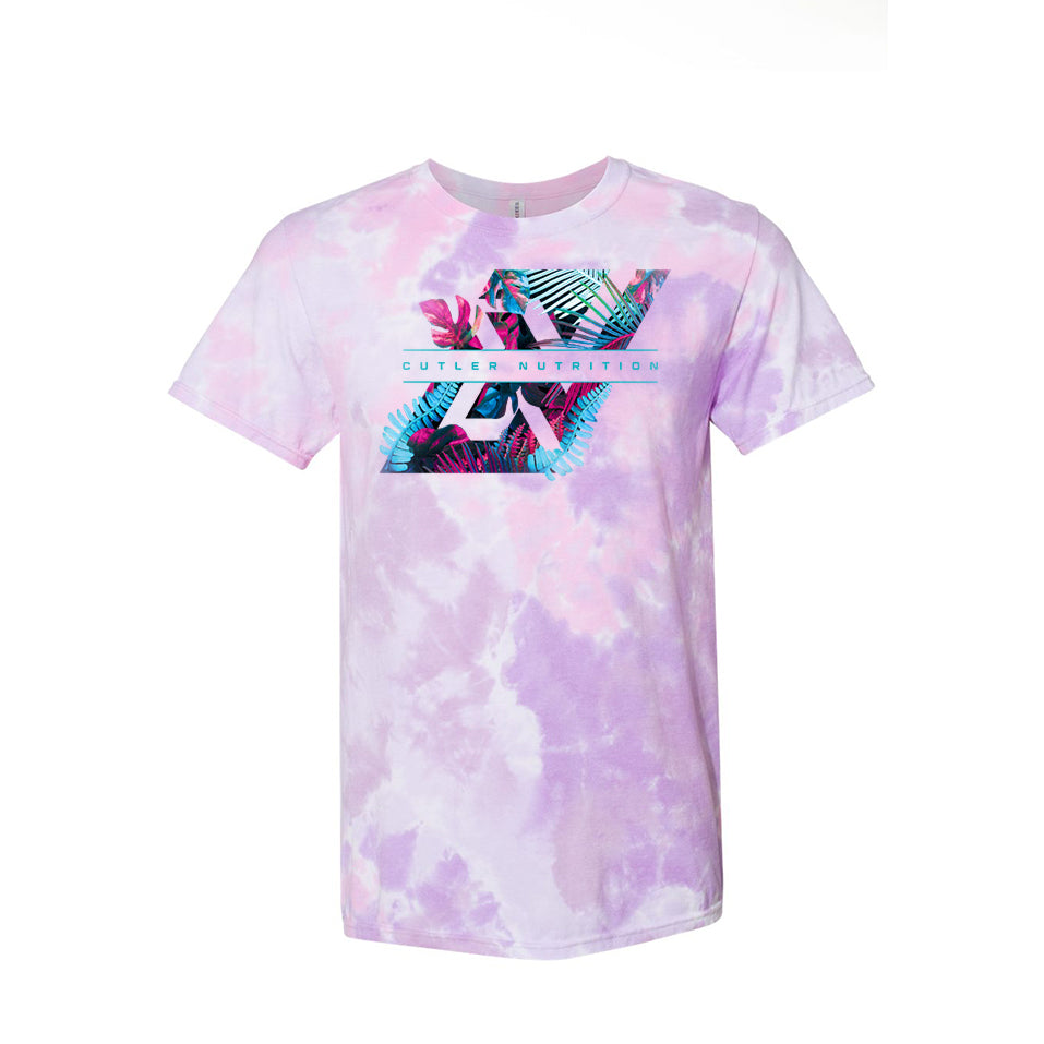 Cutler Nutrition Tropical Tie Dye Tee