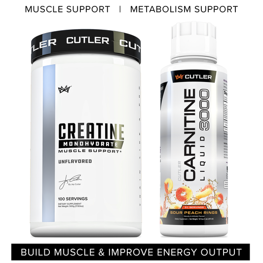 Creatine + Carnitine Bundle Metabolism and Muscle Support