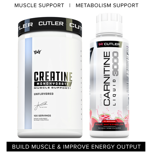Creatine + Carnitine Bundle Metabolism and Muscle Support