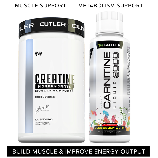 Creatine + Carnitine Bundle Metabolism and Muscle Support