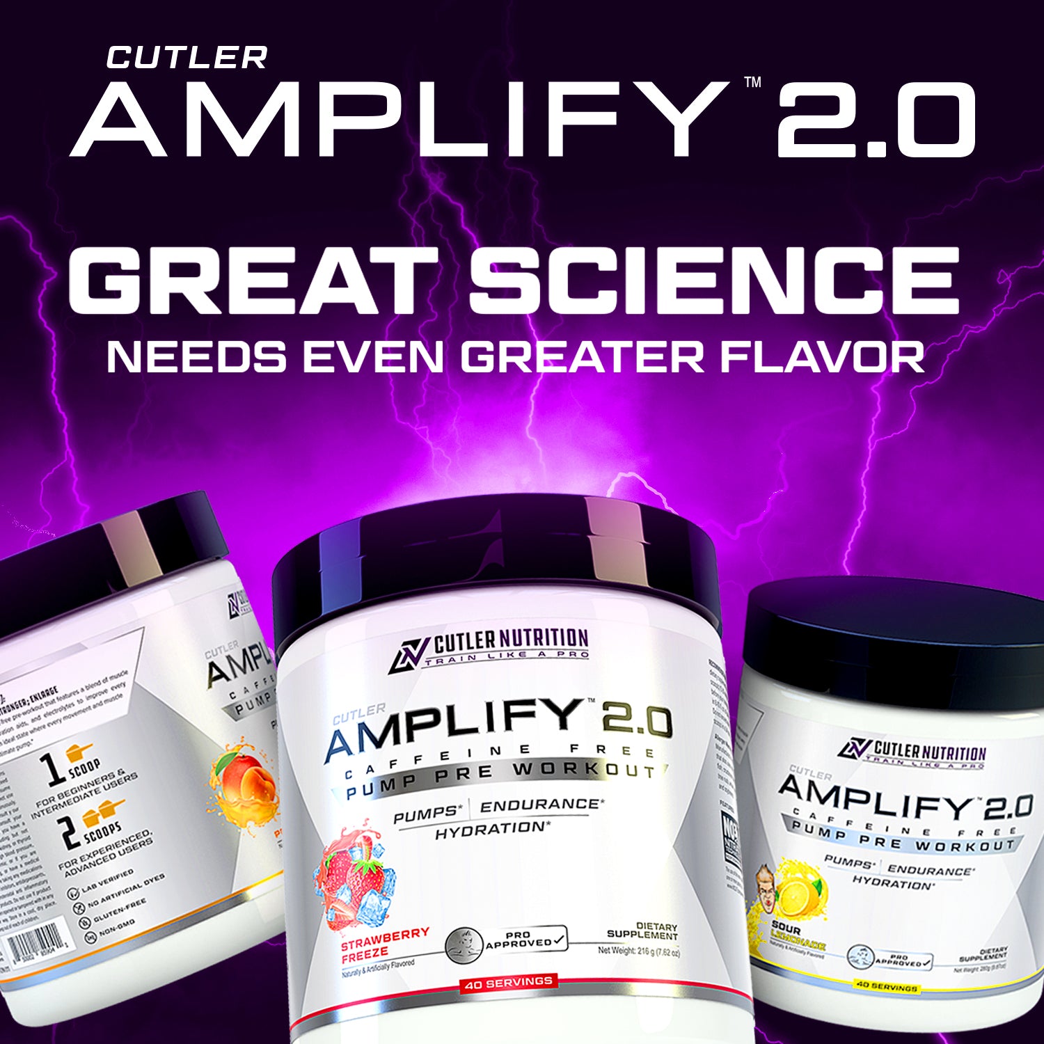 Amplified pre-workout formula