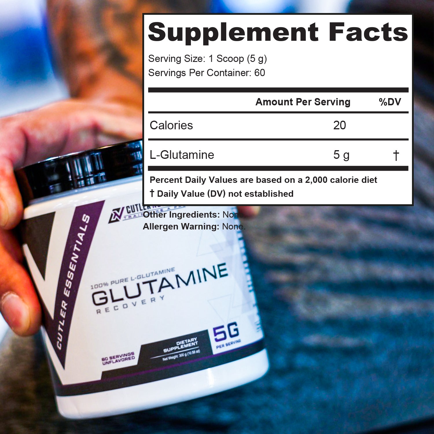 Creatine + Glutamine Stack