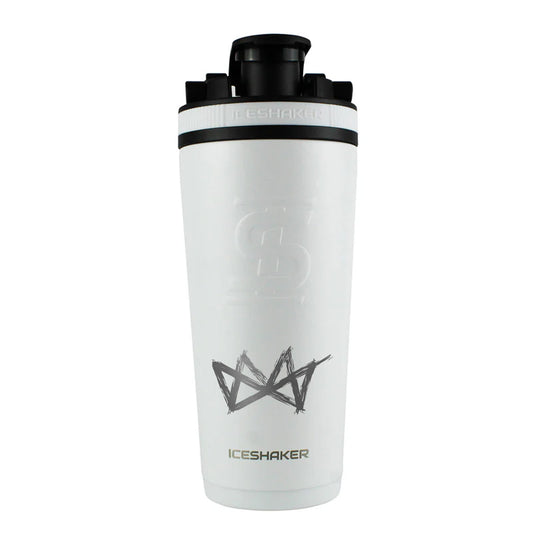 Cutler Matte White Ice Shaker, 26 oz