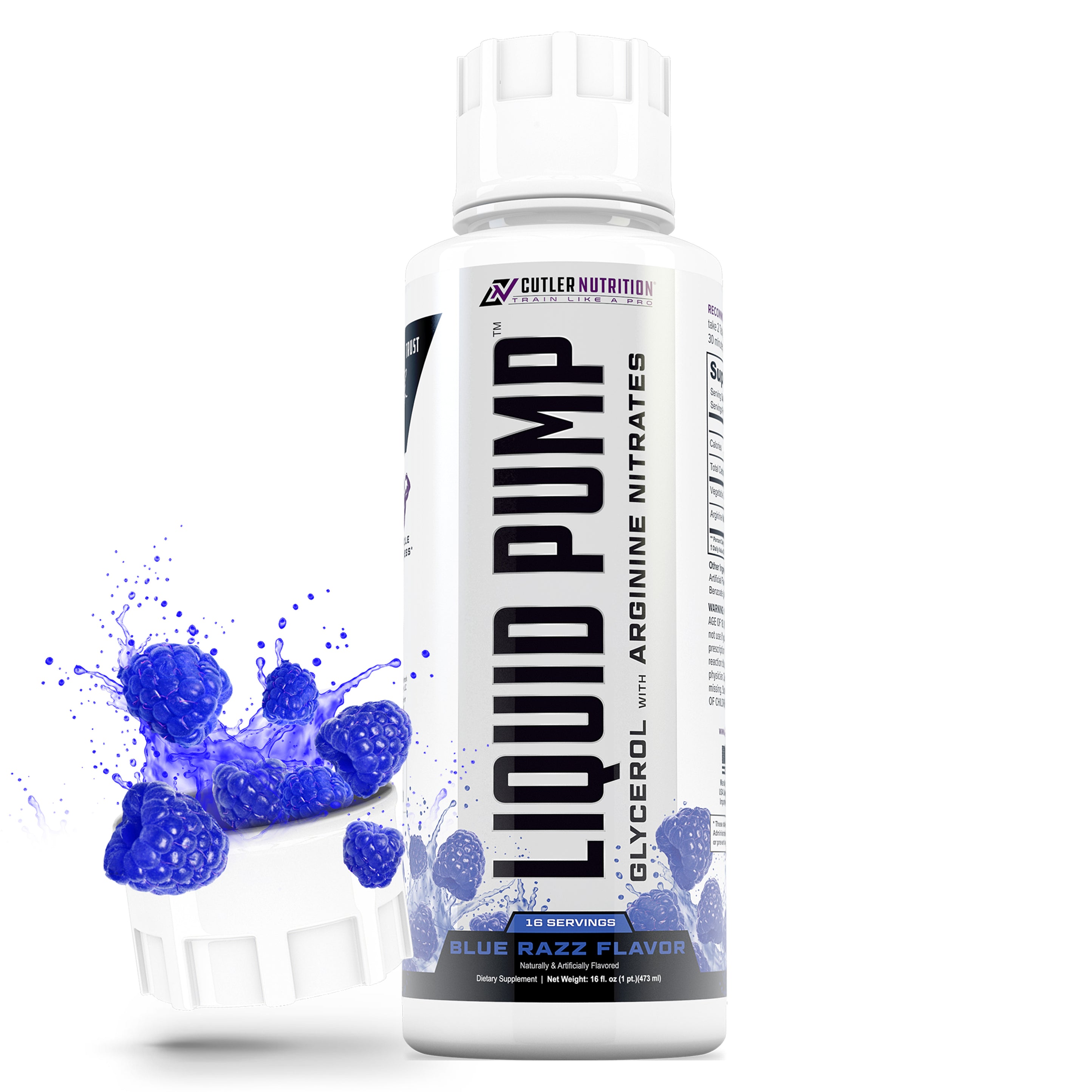 Liquid Pump - Blue Razz Flavor – Cutler Nutrition