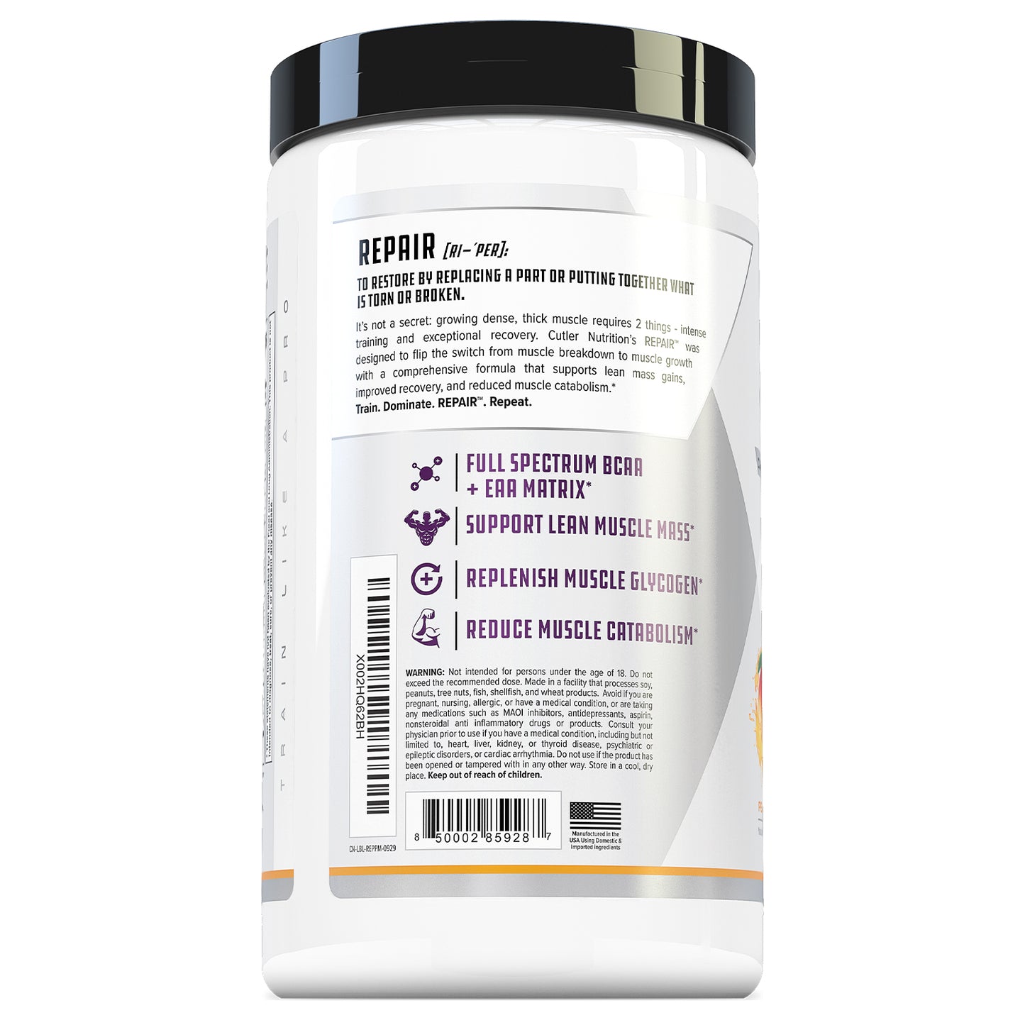 REPAIR POST WORKOUT SUPPLEMENT RECOVERY DRINK POWDER, 20 SERVINGS