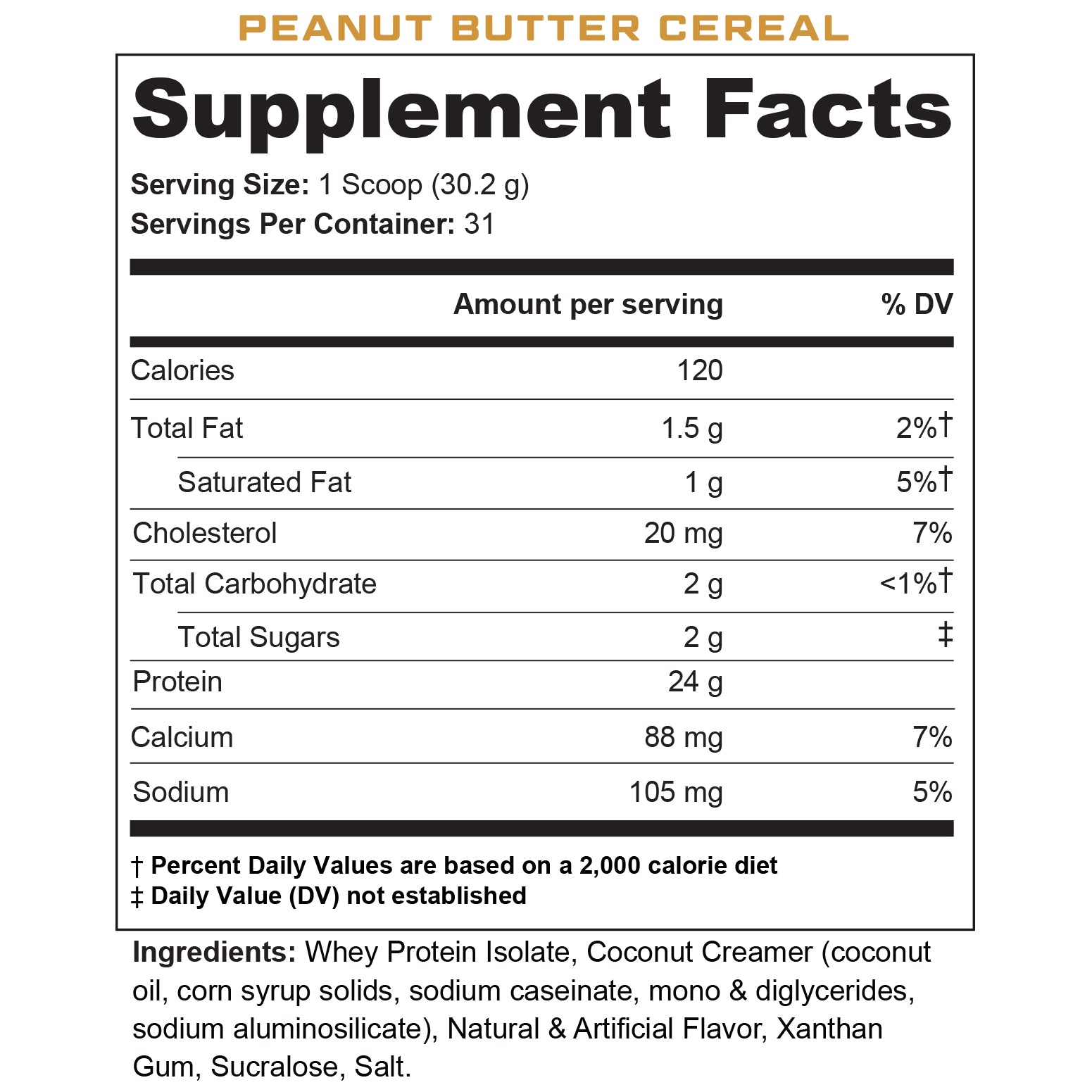 Supplement Facts 6