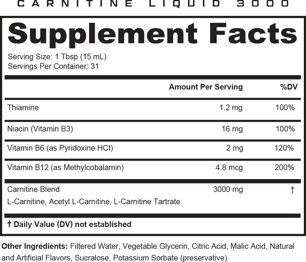 l carnitine dosage calculator Promo: Liquid L-Carnitine – Cutler Nutrition l carnitine dosage calculator Promo: Liquid L-Carnitine – Cutler Nutrition