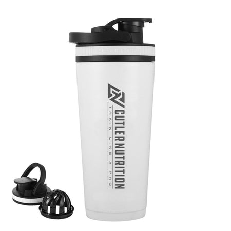 PROMO - Cutler Nutrition Shaker White –