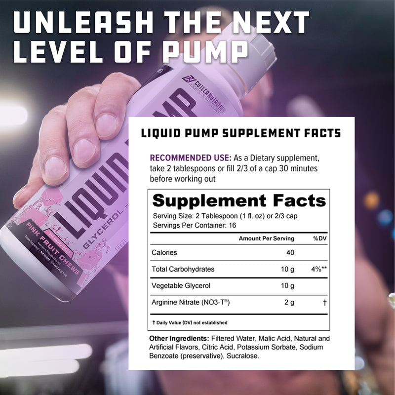 Liquid Pump: Liquid Glycerol with Arginine Nitrates