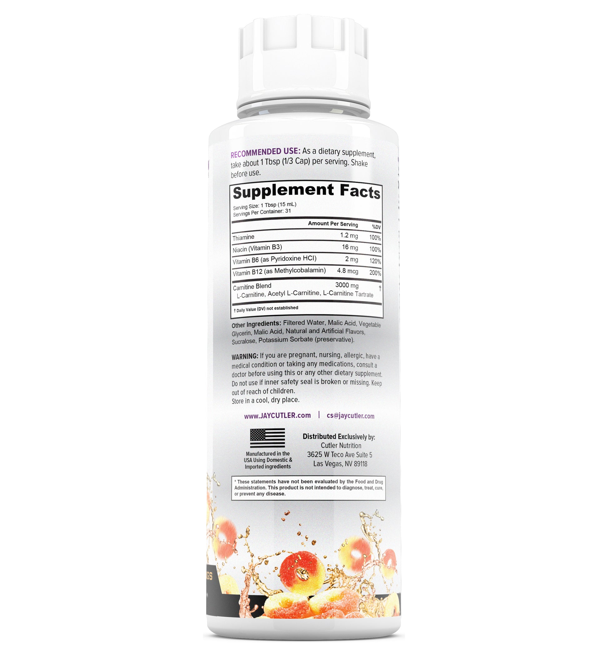 Subscription Only: Liquid L-Carnitine 3000: Metabolism & Energy Support Subscription Only: Liquid L-Carnitine 3000: Metabolism & Energy Support