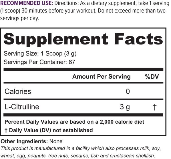 Cutler Essentials L-Citrulline – JayCutler.com