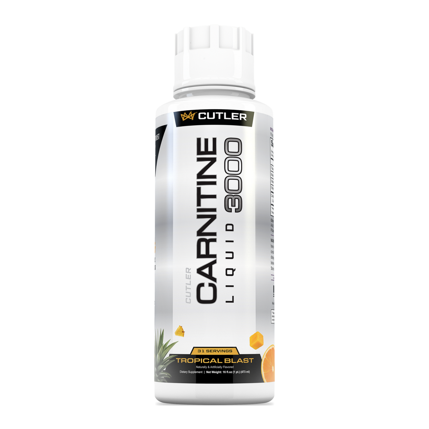Liquid L-Carnitine 3000:  Metabolism & Energy Support