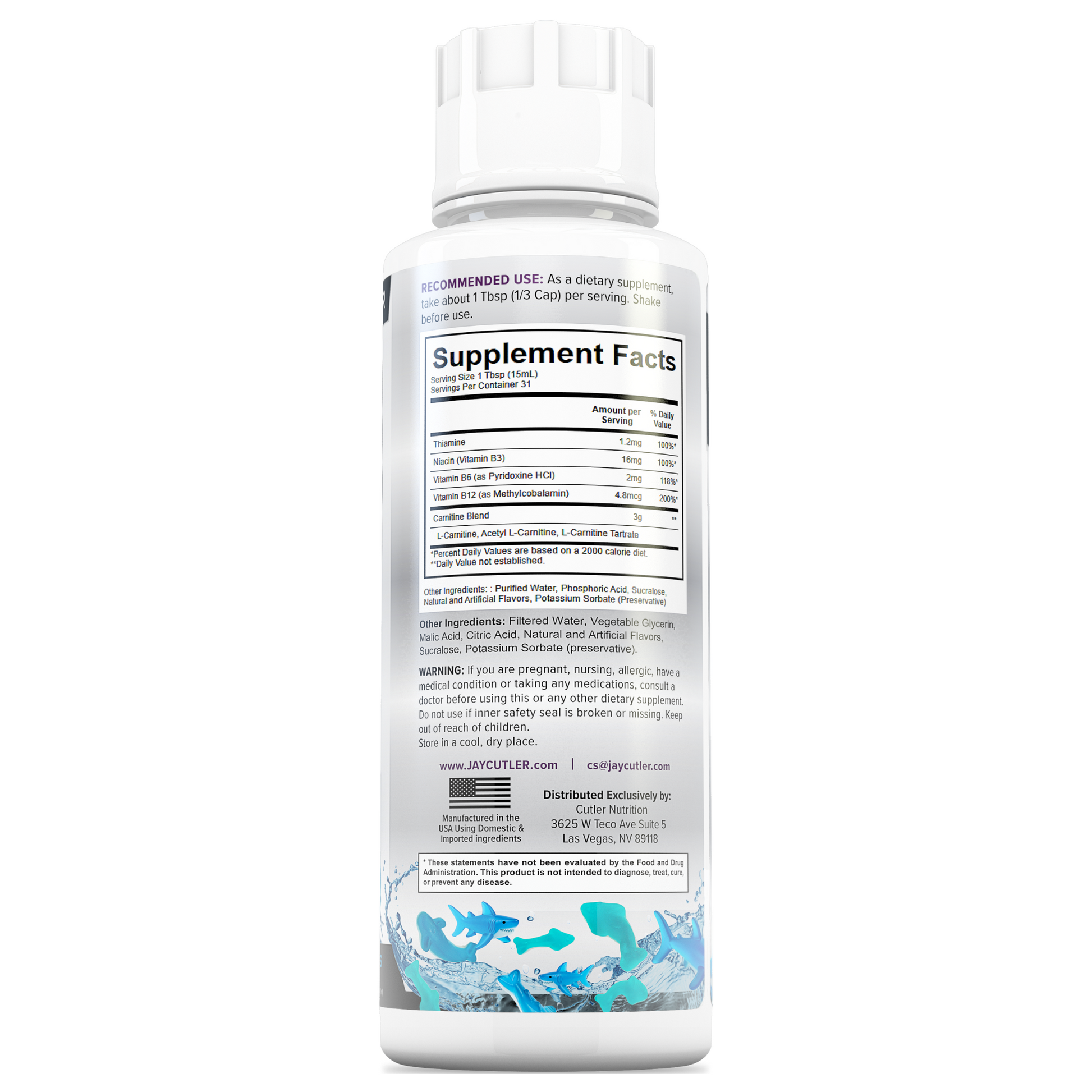 Liquid L-Carnitine 3000: Metabolism & Energy Support Cutler Nutrition Liquid L-Carnitine 3000: Metabolism & Energy Support Cutler Nutrition