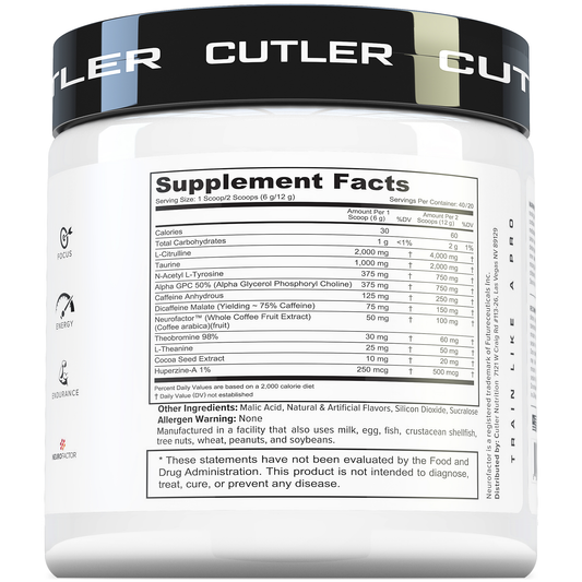 PREVAIL: FOCUS PRE WORKOUT