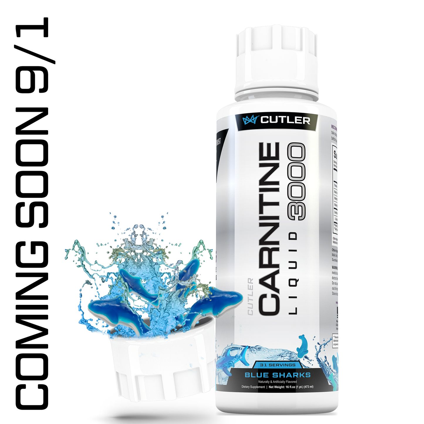 Liquid L-Carnitine 3000:  Metabolism & Energy Support