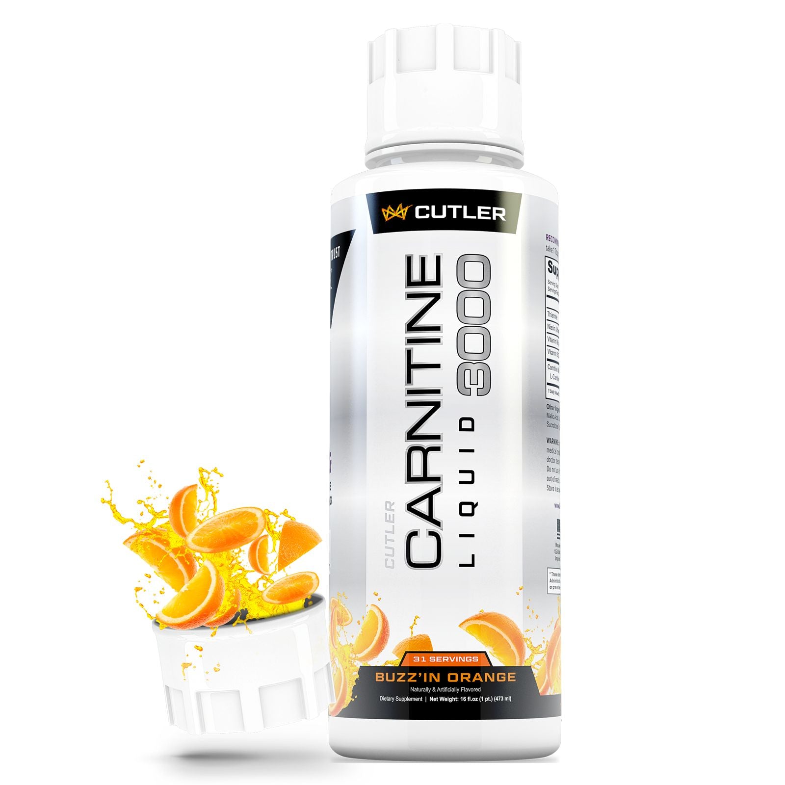Liquid L-Carnitine 3000: Metabolism & Energy Support Cutler Nutrition Liquid L-Carnitine 3000: Metabolism & Energy Support Cutler Nutrition