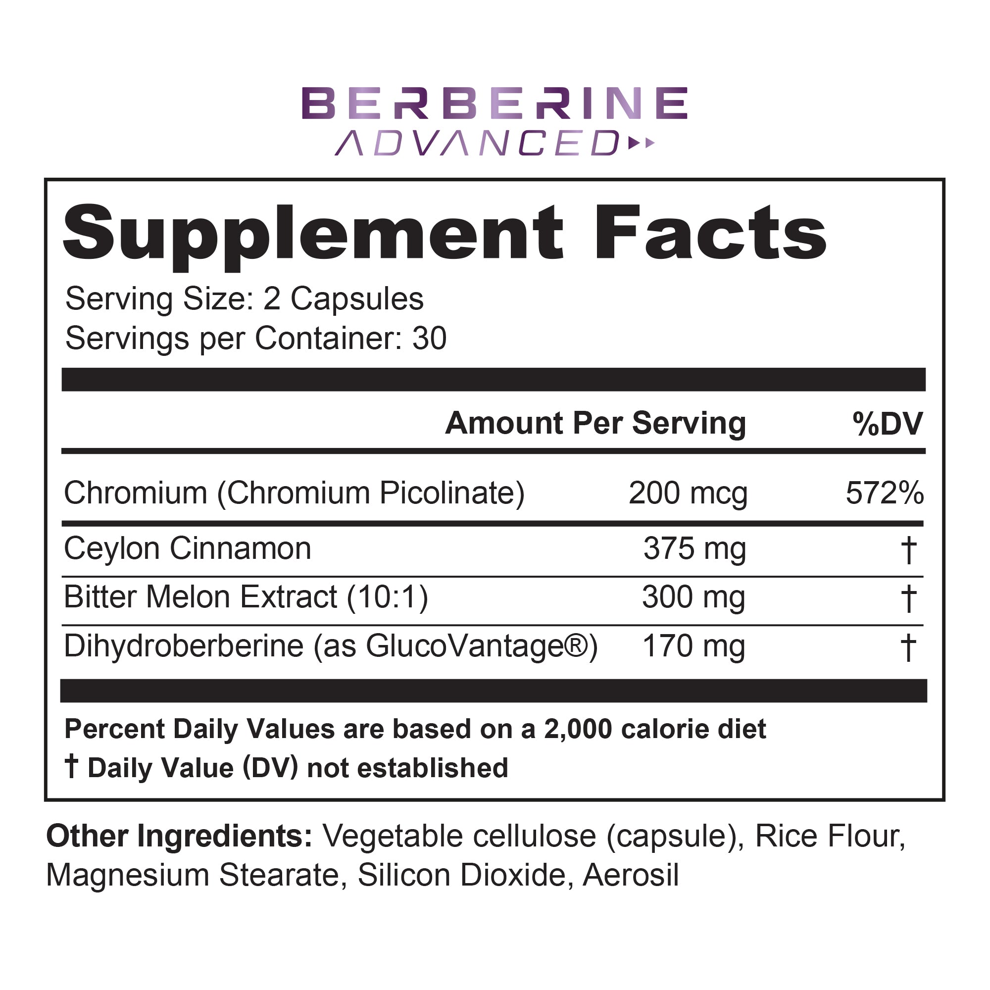 Supplement Facts 1