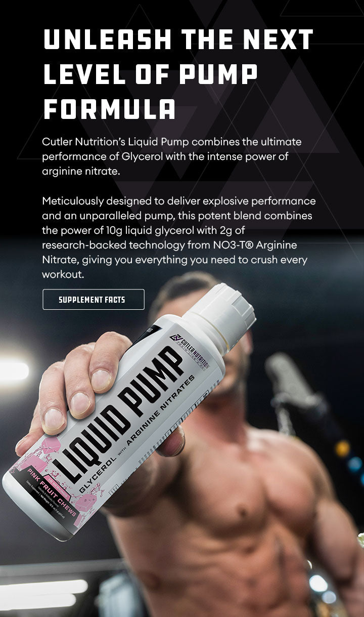 Liquid Pump: Liquid Glycerol with Arginine Nitrates Cutler Nutrition Liquid Pump: Liquid Glycerol with Arginine Nitrates Cutler Nutrition