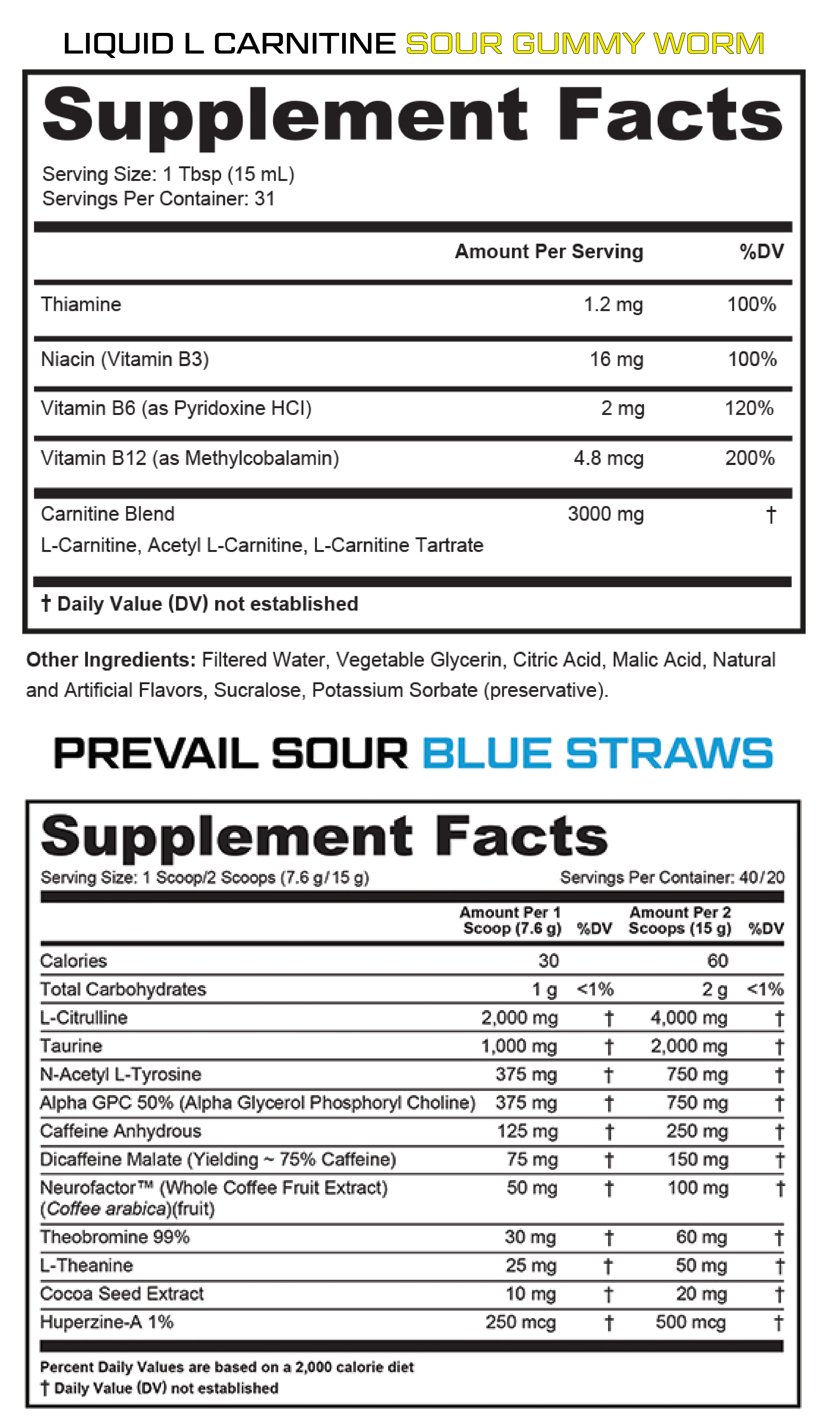 Supplement Facts 7
