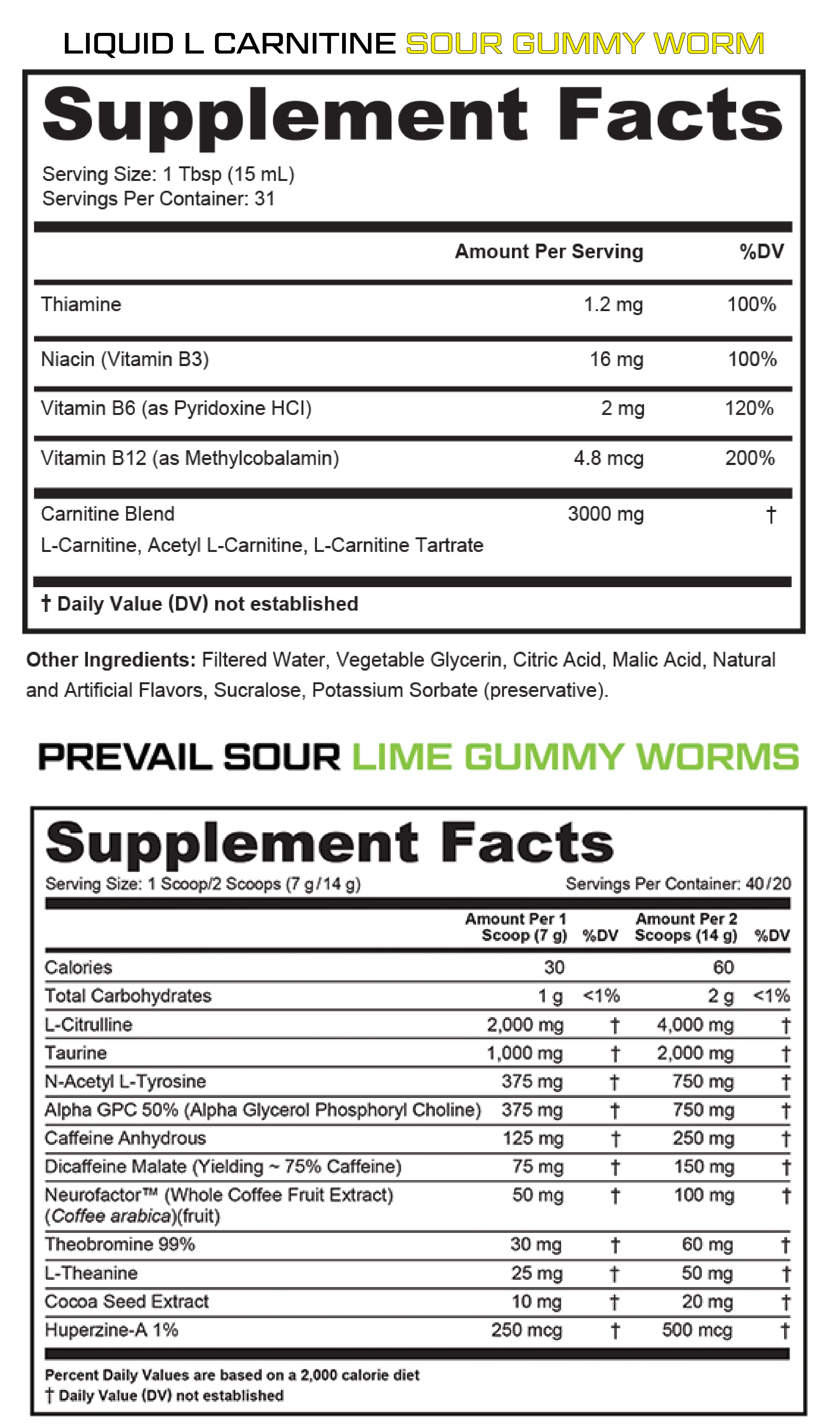Supplement Facts 4