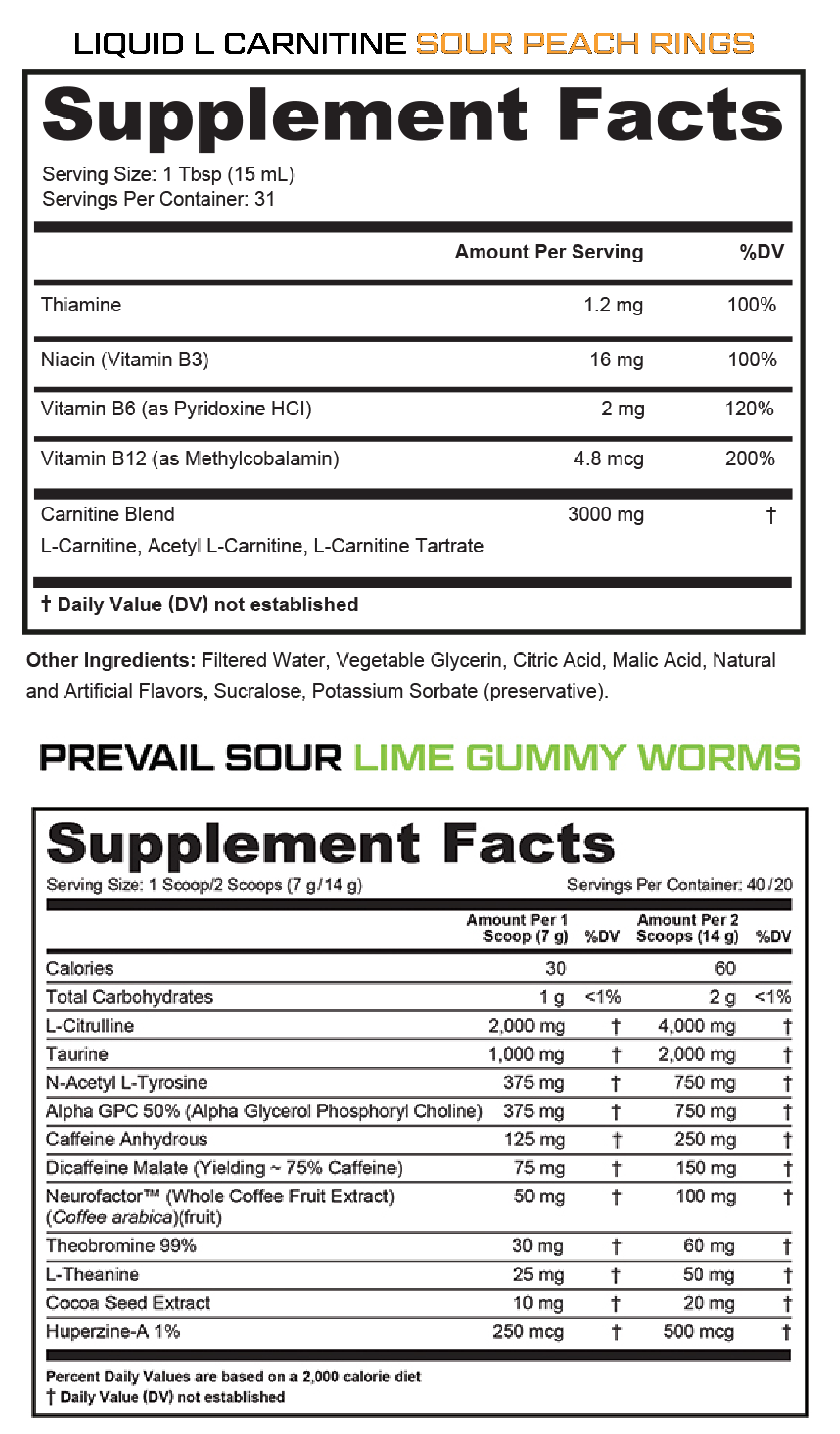 Supplement Facts 5
