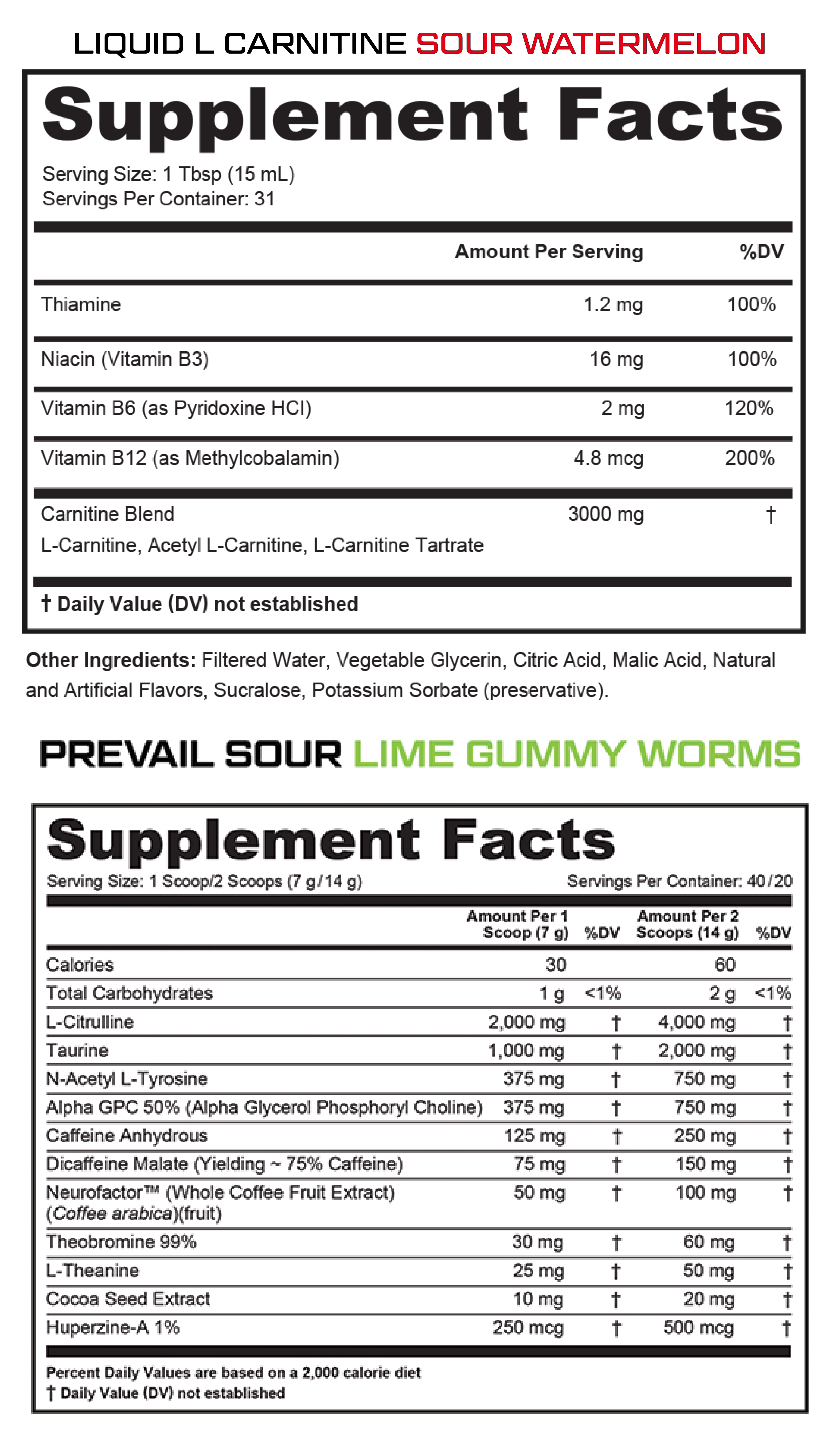 Supplement Facts 9